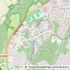 Map of ST. Leonards-on-SEA, East Sussex