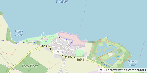 Map of Perry, Huntingdon, Cambridgeshire