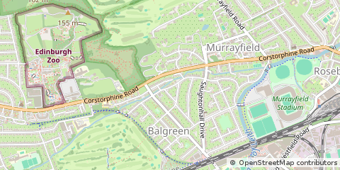 Map of Edinburgh, Midlothian