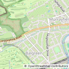 Map of Edinburgh, Midlothian