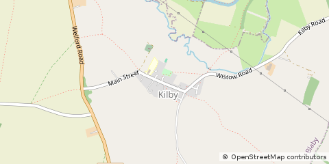 Map of Wigston