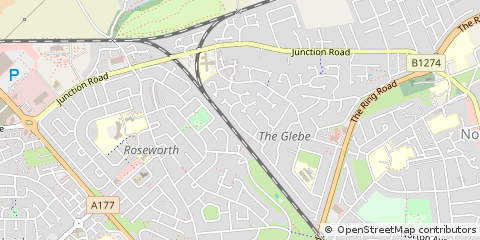 Map of Stockton-on-Tees