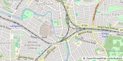 Map of Glasgow
