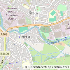 Map of Caerphilly