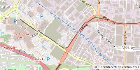 Map of Manchester, Greater Manchester
