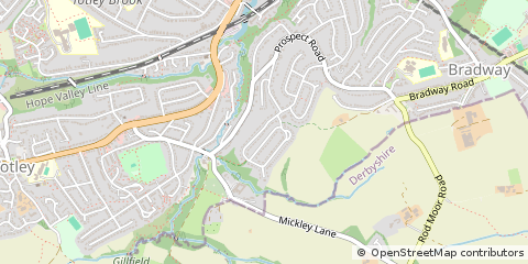 Map of Sheffield