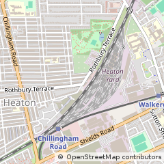Map of Newcastle Upon Tyne