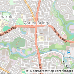 Map of Bolton, Lancashire