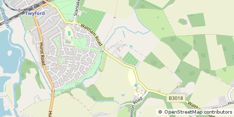 Map of Reading, Berkshire