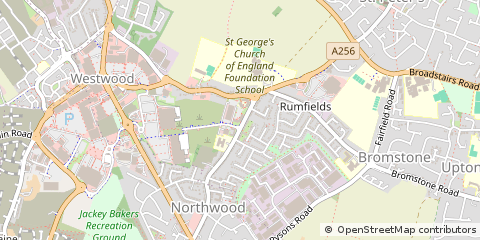 Map of Broadstairs, Kent