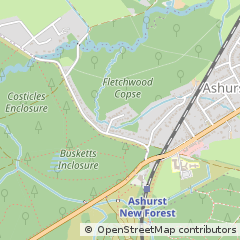 Map of Southampton, Hampshire