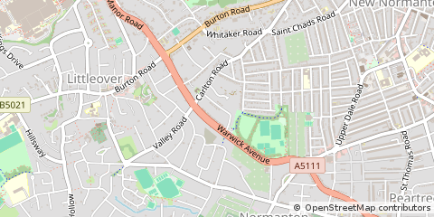Map of Derby