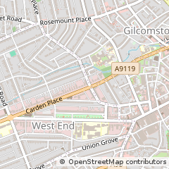 Map of Aberdeen