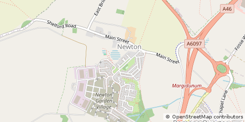 Map of Nottingham