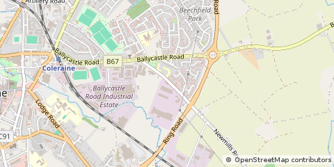 Map of Co Londonderry