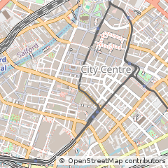 Map of Manchester