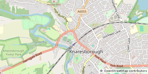 Map of Knaresborough