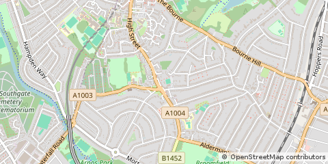 Map of London, Greater London