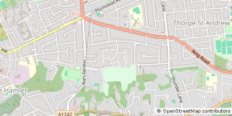 Map of Norwich, Norfolk