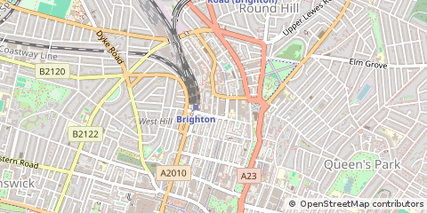 Map of Brighton