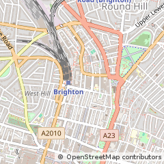 Map of Brighton
