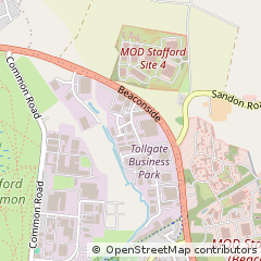 Map of Stafford