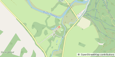Map of Peebleshire, Peeblesshire