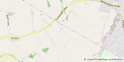 Map of Preston, Lancashire