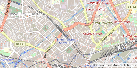 Map of Birmingham, B4 6WR