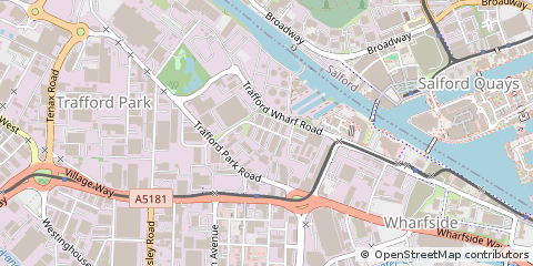 Map of Manchester