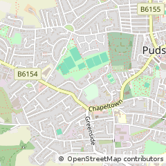 Map of Pudsey, Leeds