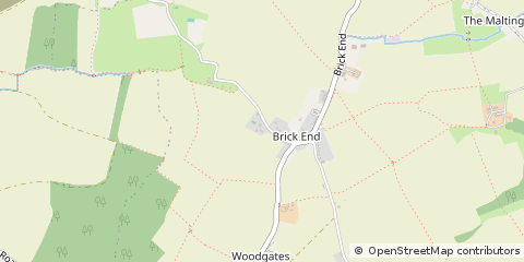 Map of Dunmow