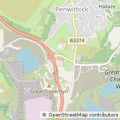 Map of ST. Austell