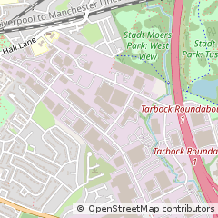 Map of Liverpool, Merseyside