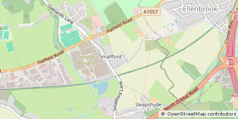 Map of ST. Albans