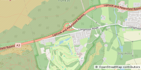 Map of Liphook, Hampshire