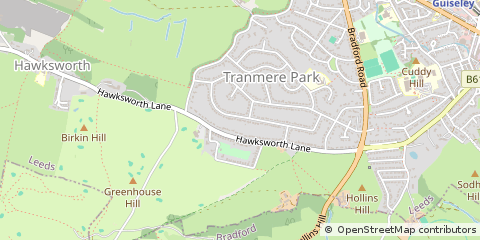 Map of Leeds
