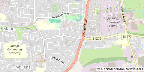 Map of Hartlepool