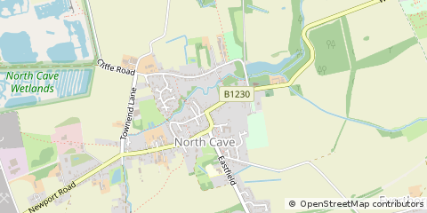 Map of Brough, East Yorkshire
