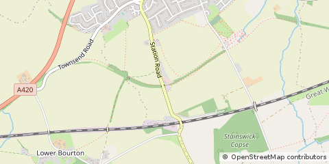 Map of Swindon