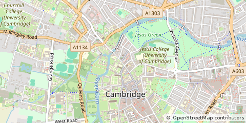 Map of Cambridge