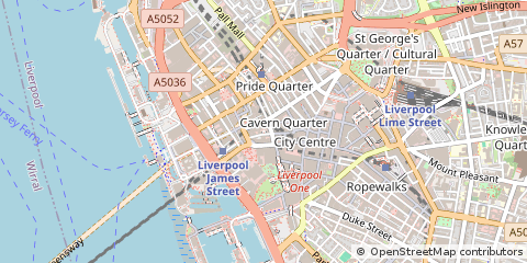 Map of Liverpool