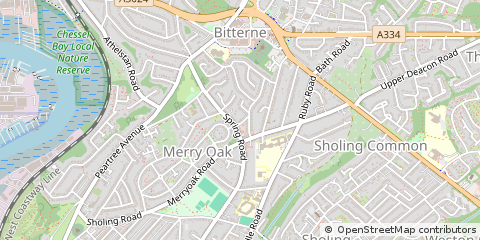 Map of Southampton