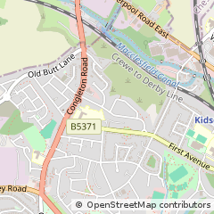 Map of Stoke-on-Trent