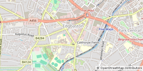Map of Birmingham