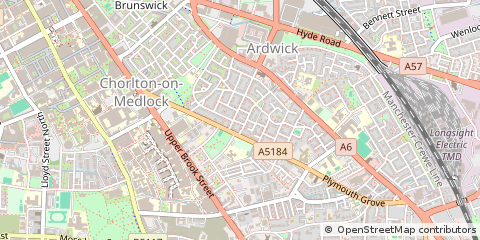Map of Manchester