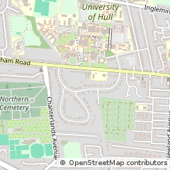 Map of Hull, East Yorkshire