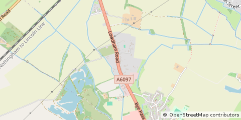 Map of Nottingham