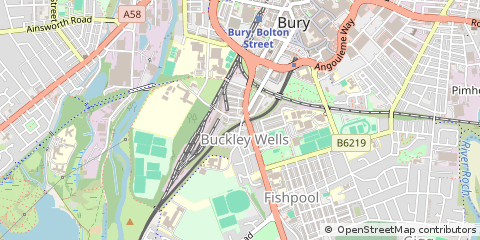 Map of Bury