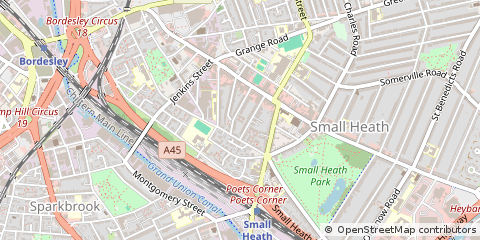 Map of Birmingham